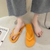 Shoes On Beach Flat Slides Flip Flops Black Women's Slippers and Ladies Sandals Easy Wears Summer Sale Designer Luxury Low Price