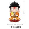 DECOOL Journey To the West Brickheadz Building Blocks Monkey King Pigsy Demon Bull King Bricks Toys For Boys Children Gifts