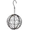 Metal Bird Nest Cage Nesting Materials Holder For Patios Attractive Design Encourages Wild Birds To Visit Garden Backyard