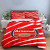 Set Biancheria da Letto Logo Arsenal Set Biancheria da Letto (1 copripiumino, 2 federe, piumino non incluso)