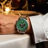 Men's Quartz Watch SKMEI Chronograph Stainless Steel Business 9348