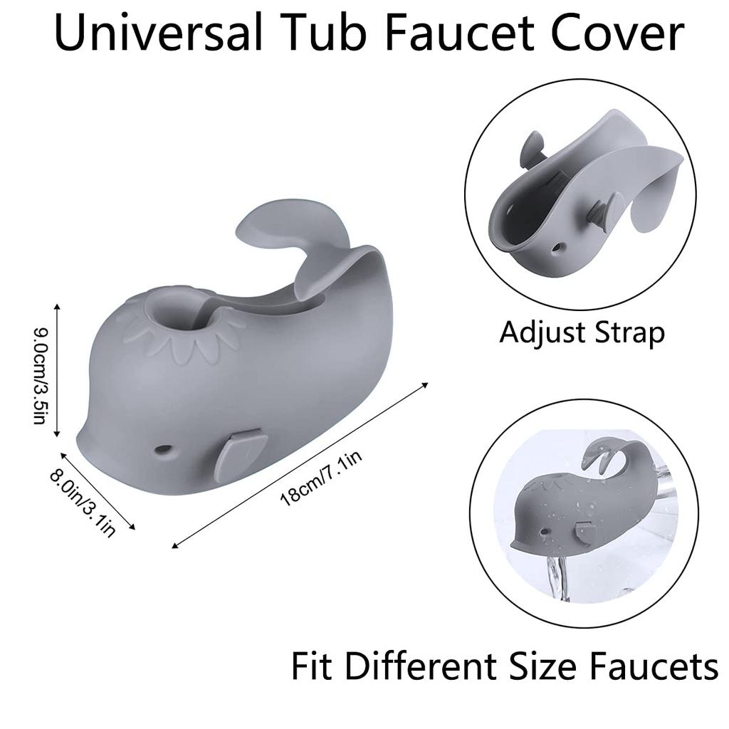 Bath Spout Cover, Faucet Cover Baby Bathroom Tub Faucet Cover Protector for Kids, Bathtub Spout Cover for Baby Kids Toddlers Protection Accessories