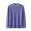 Autumn And Winter Pure Wool Sweaters, Men'S Casual Thickened Sweaters, Plus Size, Loose And Versatile Knitted Cashmere Sweaters For Men