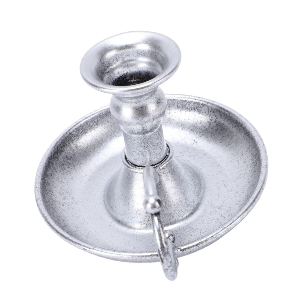 Vintage Candlestick Holder Multifunctional Metal Chamberstick Candle Holder for Home Wedding