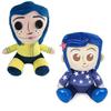 25cm Păpușă de pluș Coraline Umplută Figură de desene animate Pernă moale Colectie Urâtă Drăguță Păpuși Cameră Ornament Kawaii Cadou Zi de Naștere Jucării pentru Copii