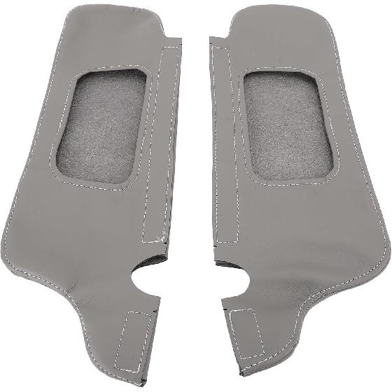 Car Sun Visor Cover, 2Pcs PU Leather Sun Visor Protector Scratch Cover for 1994-2004 with Stylish Look, Easy Installation, and Luxury Sporty Style
