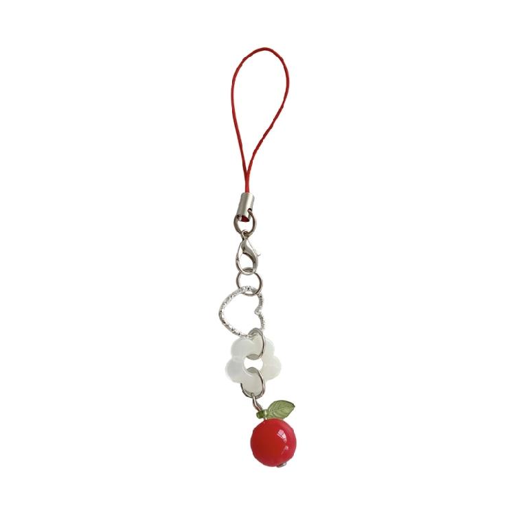Elegant Beaded Lanyard Keychain For Smartphone Decoration Camera Accessories Keys Compact Wearable Design