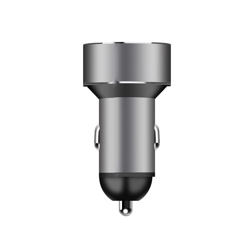 

Двойной USB Напряжение Цифровой Дисплей Мини Автомобильное Зарядное Устройство Для Iphone Android Планшета Грузовика Транспортных Средств 12-24 В Быстрая Зарядка Адаптер Питания серый