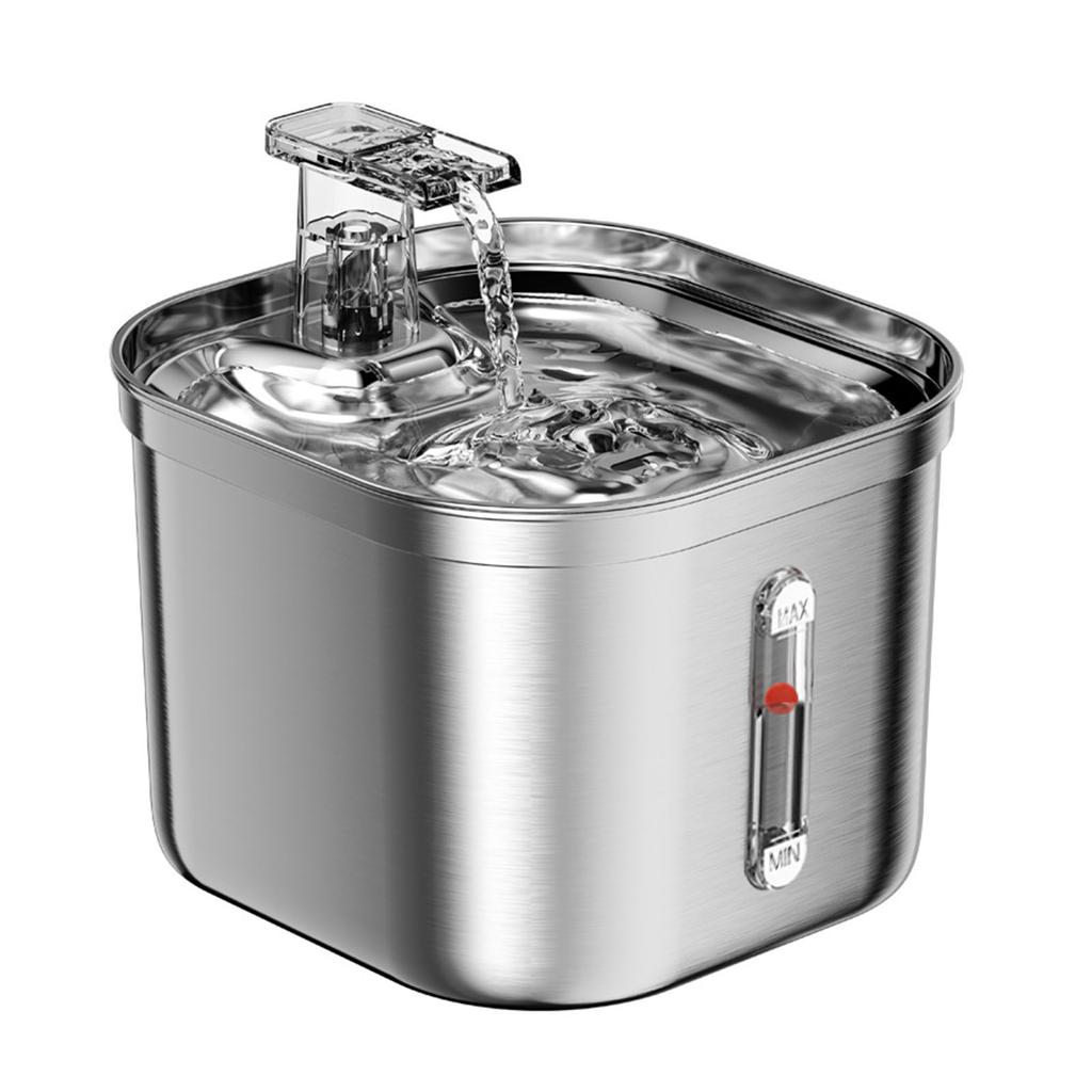 Automatic Pet Water Fountain Electric Waterer Bowl Water Dispenser for Cats Dog Water Purifier Feeder Pet Supplies 2.2L