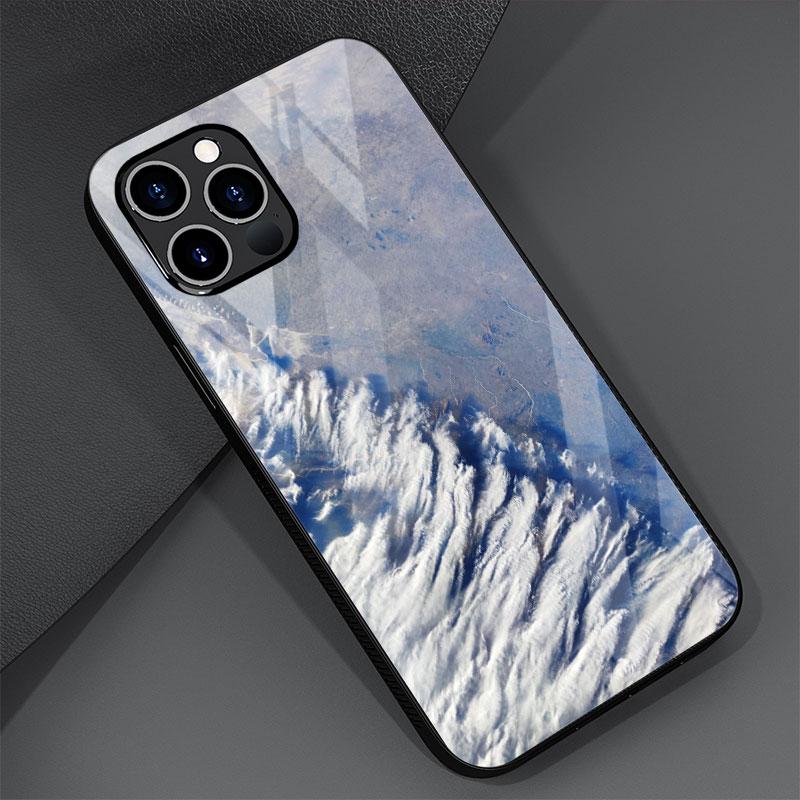Luxury Marble Pattern Glass Case For Apple iPhone 13 Pro 11 14 12 7 8 Plus SE 2022 XR X XS Max 6 6S Tempered Phone Cover