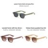 Vintage Round Frame Sunglasses With Uv400 Protection For Fashionable Outings And Travel
