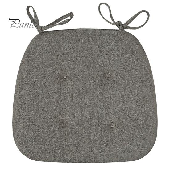 Stolsdyna med halkskyddsrem Förtjockad svampstoppning Mjuk elastisk hästhovform Stolkudde Hem Kök Kontor Uteplats Sittdyna