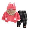 Kids Casual Long-Sleeve Set, Comfortable Daily Wear Outfits