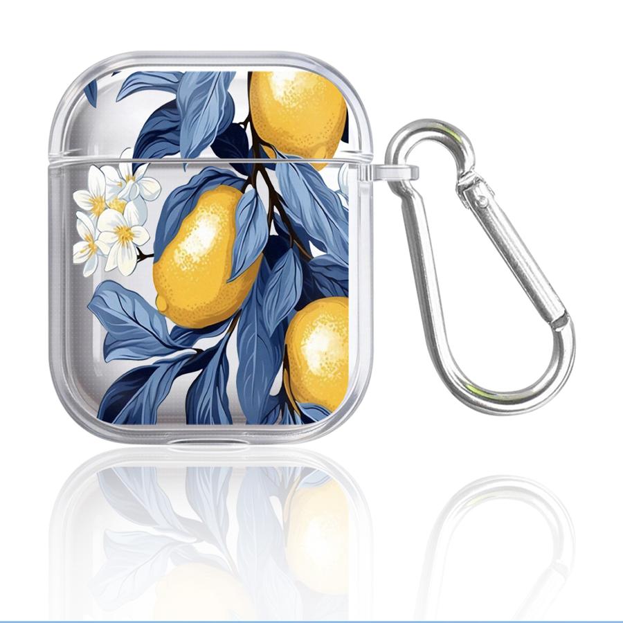 Case For Airpods 1 4 Pro2 Pro 2 3 Pro3 Clear Earphone Cases Cover Fruit Retro Fashion