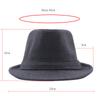 Woolen Hat Men's Autumn and Winter Plush Thickened Thermal Top Hat In the Elderly Jazz Hat British Gentleman Hat