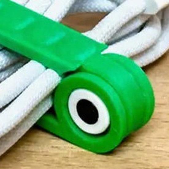 1/2/3/4/5Pcs 3D Printed Crocodile Cable Organizer Reusable Earphone Charging Cable Power Cord Holder Clip Fixator Keeper Wire Management Tools