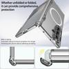 Skin-friendly Feel Automatic Spring Hinge Built-in Magnetic Glass Protective Film Case For Samsung Galaxy Z Fold 7 Protect Cover