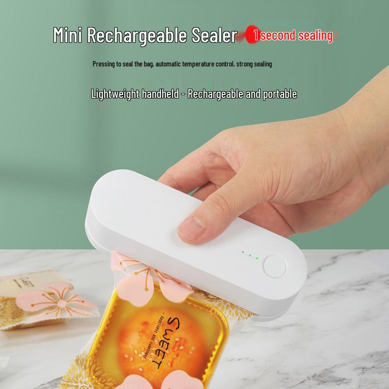 Rechargeable Portable Mini Sealer for Snack Packaging