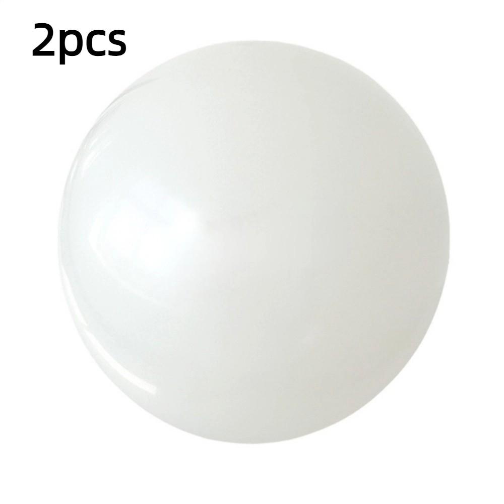 2pcs Round White Balloons 36Inch Latex Balloon Outdoor Giant Balloons  For Wedding Bridal Birthday