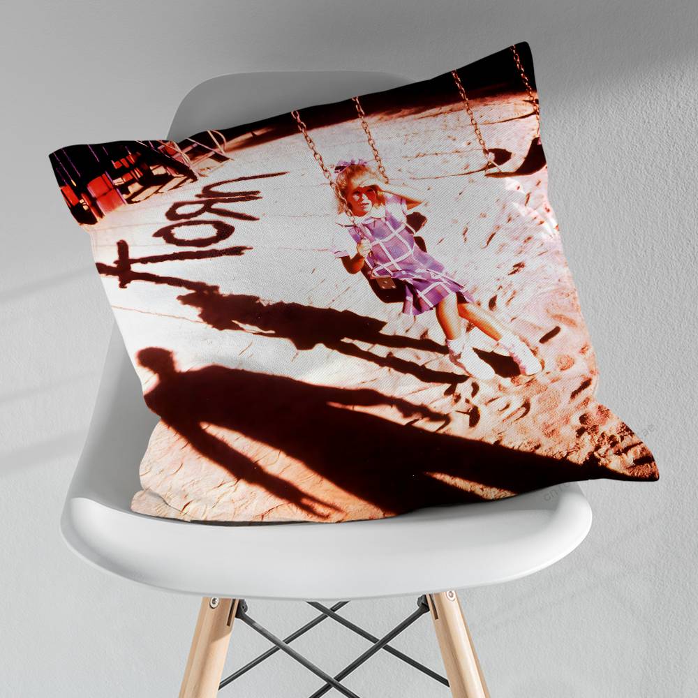Band KKorn Rock pillow over living room sofa cushion cover home decoration bedroom room bed pillow cover