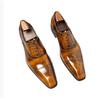 Scarpe Formali da Uomo Marca di Lusso Qualità Artigianale Autunno Designer Moda Nuove Nere Scarpe da Lavoro Business Uomo