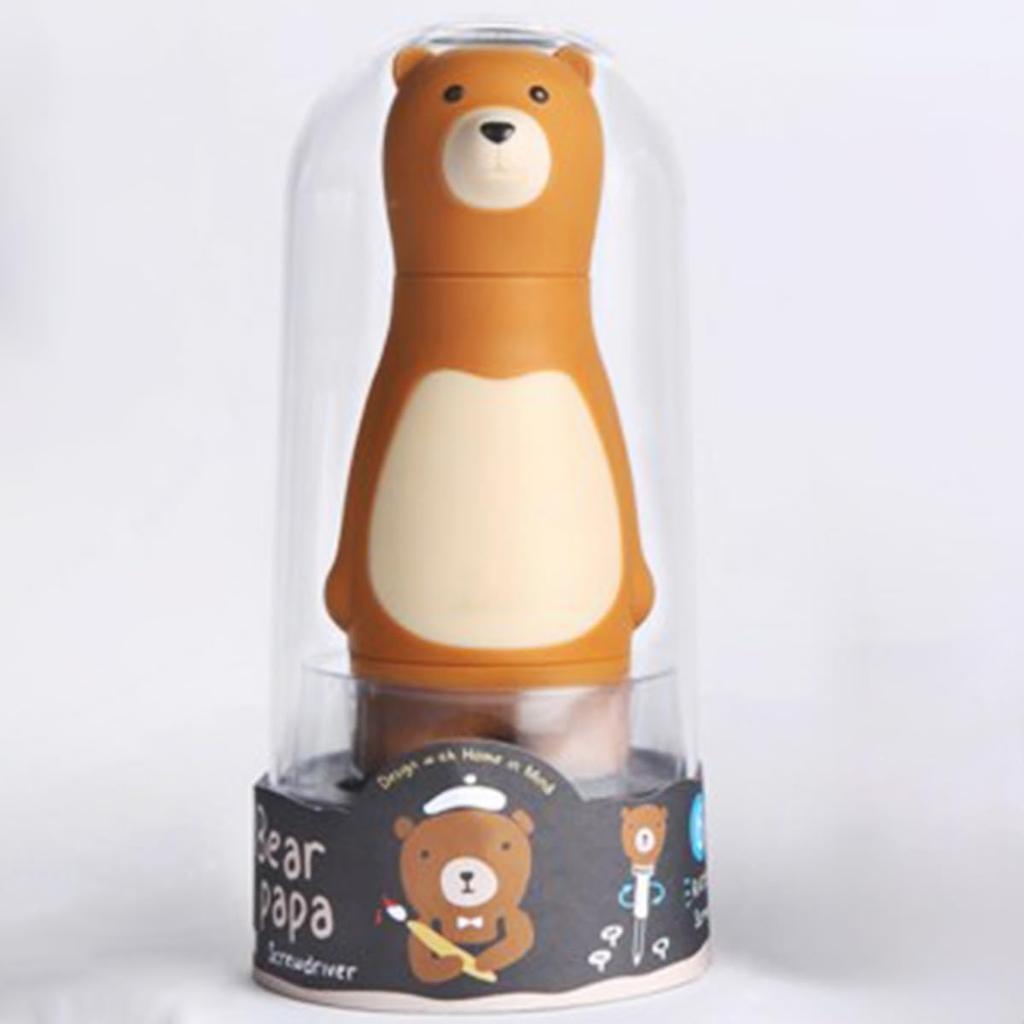 Bear Papa Driver Ishinking Set, (Brown)