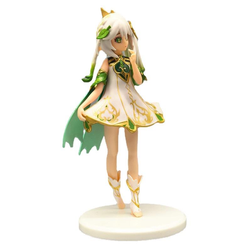 Original Genshin Impact Nasi Da Grass God Figure 17cm Decorate Your Room Or Office With This Pvc Collectible