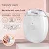 Electric Nail Clipper 3 Speeds Manicure Tools with File Electric Nail Trimmer with Light for Home Salons Travel Daily
