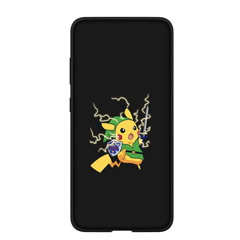 

Phone Case for Samsung Galaxy S25 S23 S22 S24 Ultra FE Plus A05 A06 A15 A16 A36 A37 A35 A54 A55 A56 A57 A25 A53 Cute Pikachu Charmander Pokemon Cover for Samsung Galaxy S25 Edge экрю