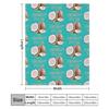 air freshener coconut fresh Throw Blanket Ultra Soft Flannel Fleece Blanket for All Seasons