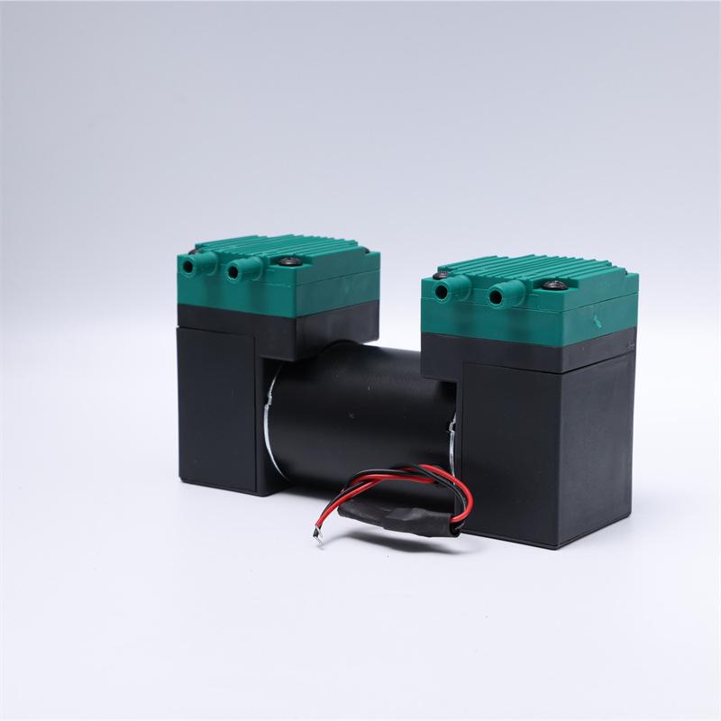 2AP51 Oil-free Vacuum Pump Negative Pressure Suction Pump Micro DC Double Headed Diaphragm Pump Suitable for Beauty Car Massage
