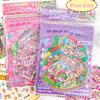 2.0 Plus Size Miniature Landscape Sticker Collection PET 6-in-1 3D Landscape Sticker Decompression Cartoon