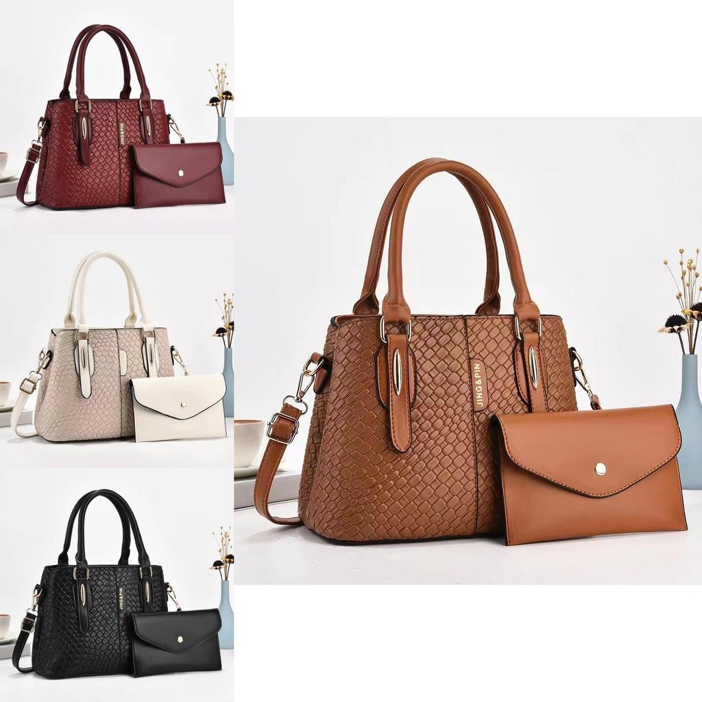 Chic And Trendy Medium Sized Women's Shoulder Crossbody Bag With Zipper Closure Available In Multiple Colors