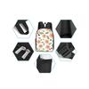 Coccinella Fiore Fungo Set da 3 Pezzi Zaino con Borsa a Tracolla, Astucci per Ragazzo/Ragazza Miglior Regalo Cartoni Animati Zainetti Scolastici per Studenti