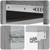 Wall Mounted Nightstand Grey Sonoma 34.5 x 33 x 40 cm