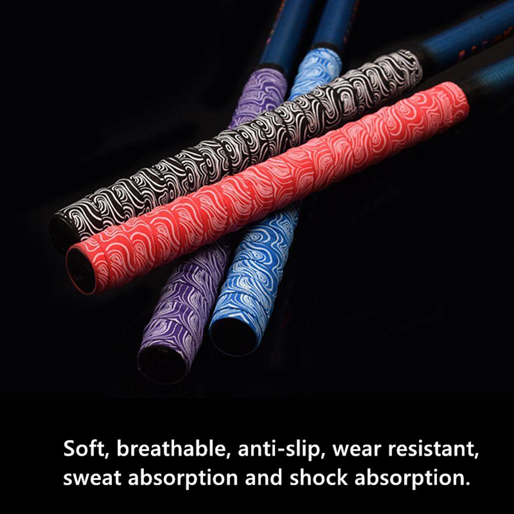 Sweat-absorbent Anti-Slip Tennis Grip Tape Fishing Rod Grip Fishing Rod Sweatband Rod Sweat Tape