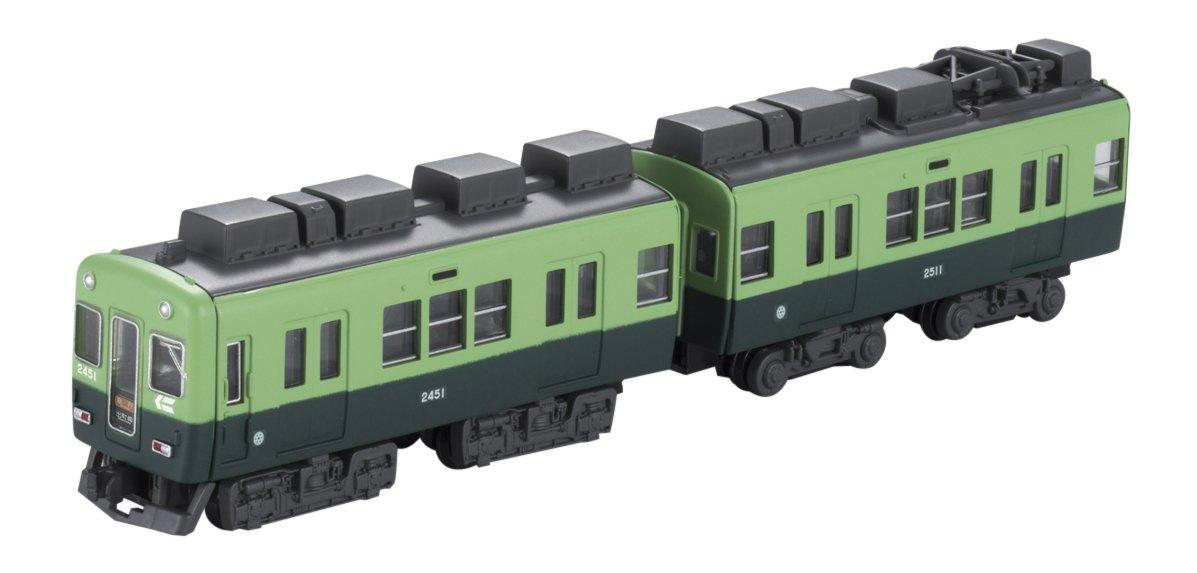 

B Train Shorty Keihan Railway 2400 Series 1st Car Old Paint Middle 2 Plastic Model (Front + Cars)