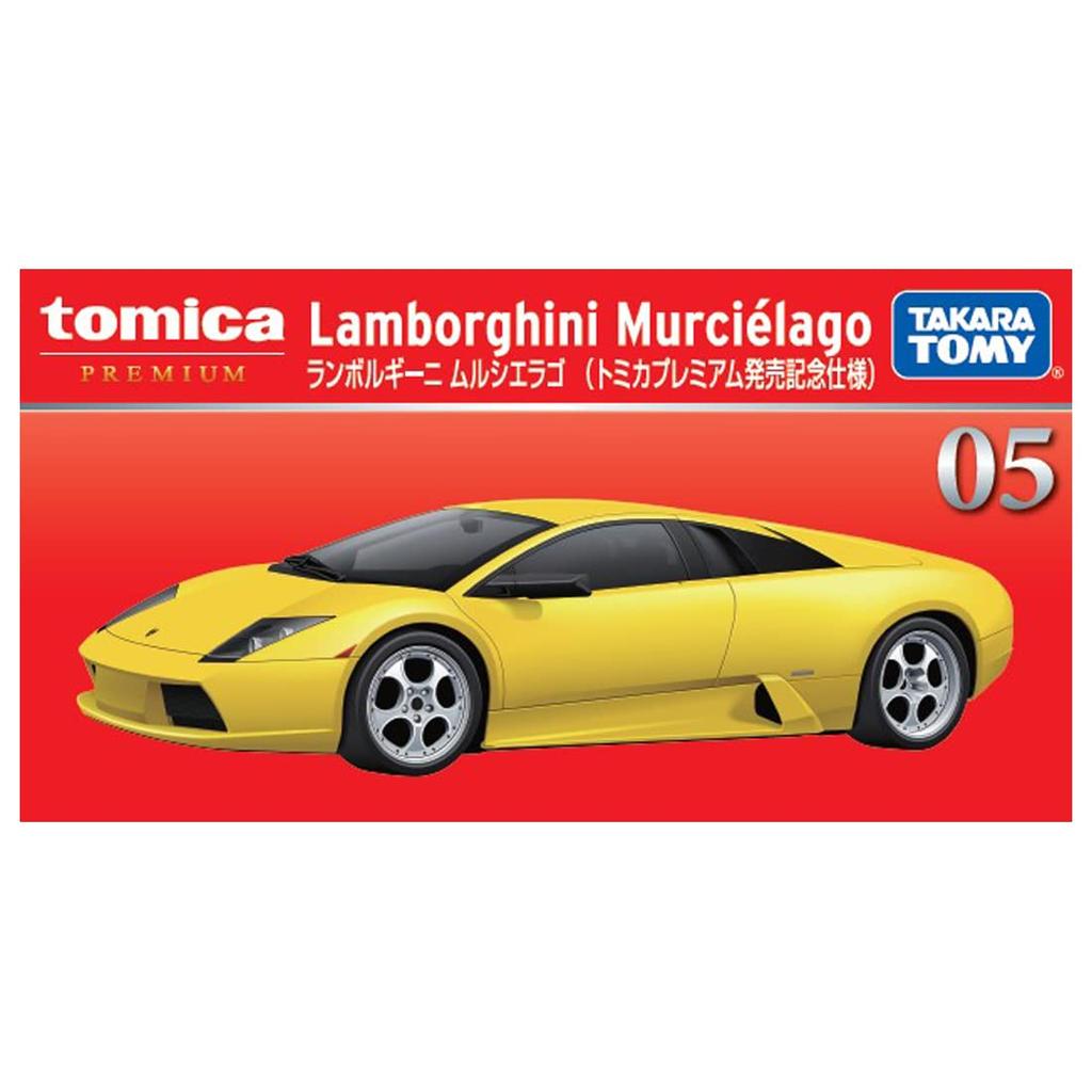 Takara Tomy Tomica Premium 05 Lamborghini Murcielago Premium Release Commemorative Miniature Car Toy for Ages 3 and Up (Tomica Edition)