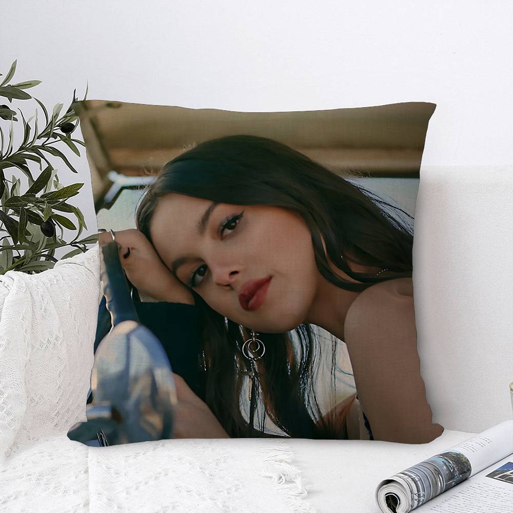 Singer OOlivias Cool RRodrigos Decorative Room Aesthetics Pillow Case Home Decor Bedroom Sofa Bed Couch Pillow Cover x