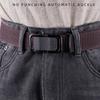 Men's Tactical Belt 1.5 Inch Nylon Webbing with Quick Release Automatic Buckle for Outdoor Activities and Work