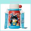 Caneca Térmica de Viagem Infantil com Canudo e Cordão de Transporte Para Escola e Uso ao Ar Livre