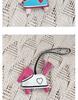 Love Heart Leather Pony Charm Keyring & Ornament Cape