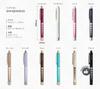 Matsuyoshi Mint Light Portable Rubber-Style Penlight, Green, Blue, Blue, Blue, Gold, Knock-Style Penlight, Clip-On, Pocket-Length, Rubber, LED,