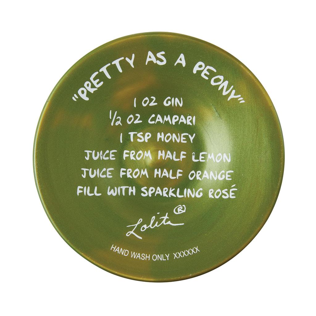 Lolita Wine Glass "PRETTY AS A PEONY" 6015413
