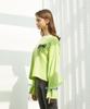 NEAR&DEAR Banding Point Sweet T-Shirt Neon Green