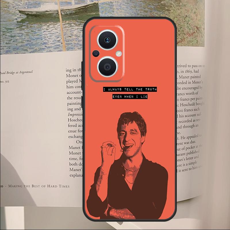 

Scarfaces The World Is Yours Cover For OPPO Reno 12F 11F 13F 14F 10 11 12 13 14 Pro 8 Lite OPPO Find X9 X6 X5 X8 Pro Case OPPO Reno14 Pro