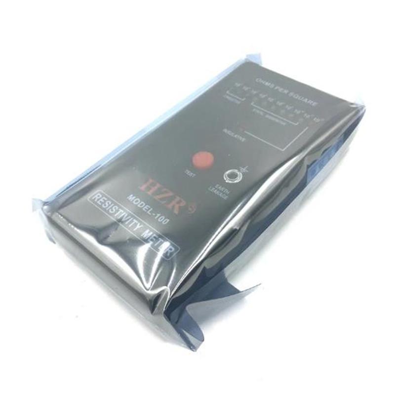 Měřič povrchového odporu a měrného povrchového odporu Tester statické elektřiny ESD Tester elektrostatické impedance MODEL-100