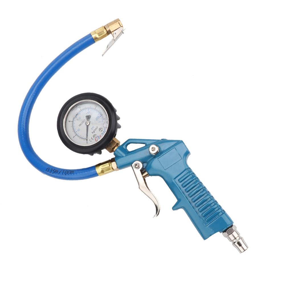 

Car Truck Motorcycle Tyre Tire Air Pressure Inflator Gauge Meter Tester Manometer