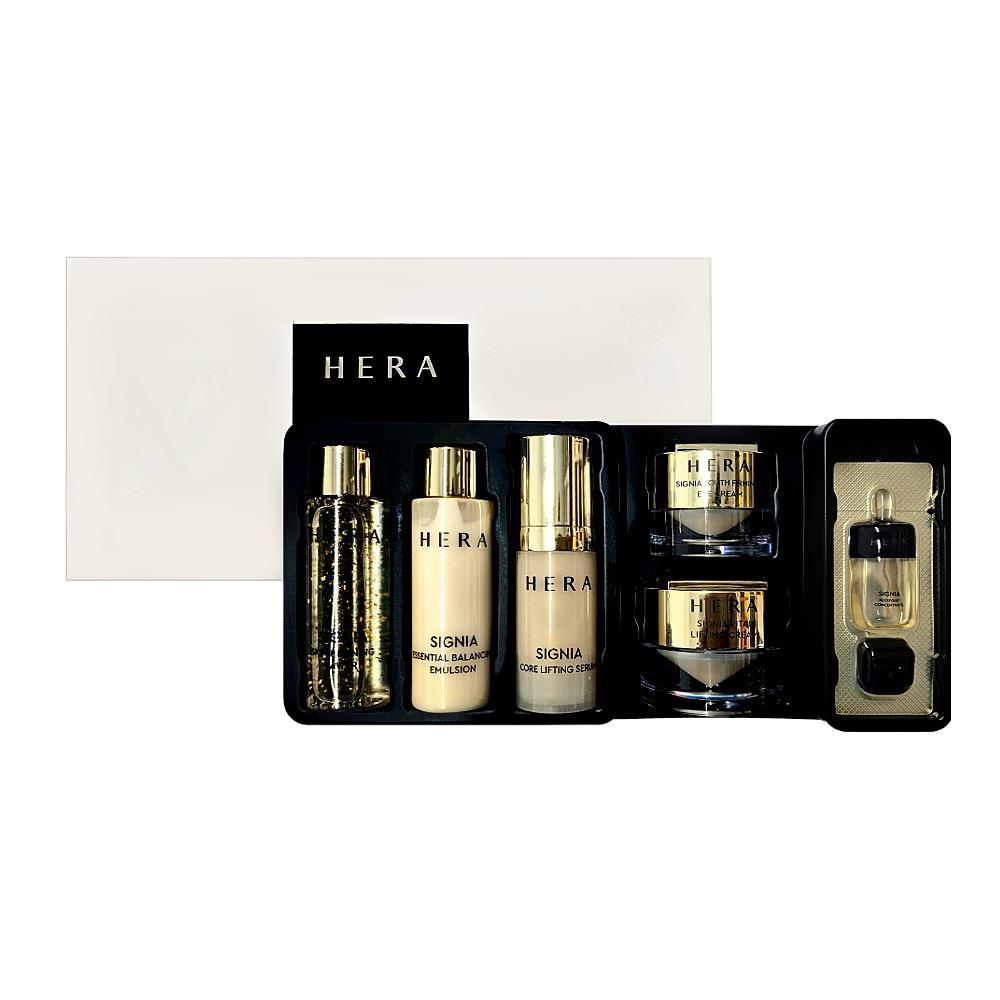 Hera New Signia Deluxe Набор 6 предметов / Антивозрастной, Против морщин, Корейская косметика, Kbeauty