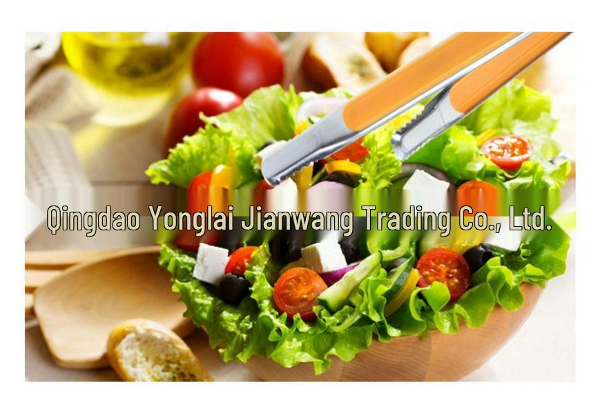 Korean Style Stainless Steel BBQ and Baking Tongs - Multi-purpose Food and Bread Tongs for Grilling